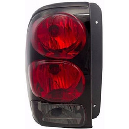 CarLights360: For 2002-2009 Chevy Trailblazer Tail Light Assembly w/Bulbs-CAPA Certified (CLX-M1-334-1904L-AC-CL360A1-PARENT1)