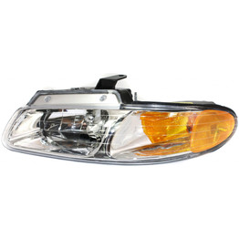 CarLights360: For 2000 Chrysler Town & Country Headlight Assembly w/Bulbs CAPA Certified (CLX-M1-332-1110L-ACN-CL360A1-PARENT1)