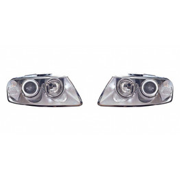 CarLights360: For 2004 2005 2006 2007 VOLKSWAGEN TOUAREG Headlight Assembly w/Bulbs Halogen Type (CLX-M1-340-1119L-AS-CL360A1-PARENT1)