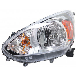 CarLights360: For 2014 15 16 17 2018 Mitsubishi Mirage Headlight Assembly w/ Bulbs DOT Certified (CLX-M1-313-1148L-AF-CL360A1-PARENT1)