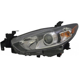 CarLights360: For 2014 2015 2016 2017 2018 Mazda 6 Headlight Assembly Black Housing CAPA Certified (CLX-M1-315-1148L-UC2-CL360A1-PARENT1)