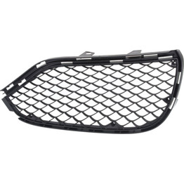 For Mercedes-Benz E63 AMG Fog Light Cover 2014 2015 | Grille Bezel | Bumper Cover | Textured Black (CLX-M0-USA-REPM015530-CL360A70-PARENT1)