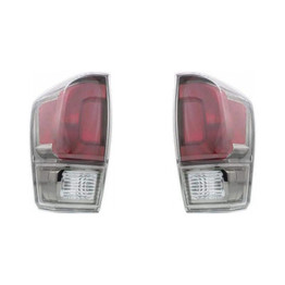 CarLights360: For 2016 2017 2018 TOYOTA TACOMA Tail Light Assembly w/ Bulbs DOT Certified (CLX-M1-311-19ACL-AF-C-CL360A1-PARENT1)
