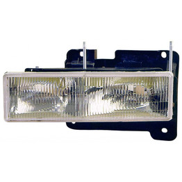 For Chevy Tahoe Headlight Assembly 1995-2000 Composite Type (CLX-M0-332-1117L-AS-CL360A58-PARENT1)