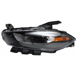 For Dodge Dart Headlight Assembly 2013 14 15 2016 HID / Xenon Black (CLX-M0-334-1136L-ASH2-CL360A55-PARENT1)