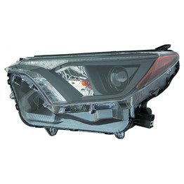 For Toyota Rav4 Headlight Assembly 2016 2017 2018 Halogen w/Black Bezel (CLX-M0-312-11AGL-AS7-CL360A55-PARENT1)