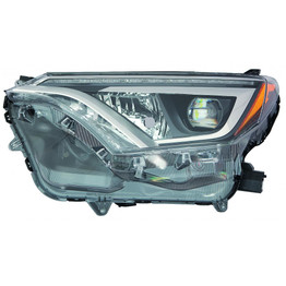 For Toyota RAV4 Hybrid Headlight Assembly 2016 2017 2018 LED Type (CLX-M0-312-11AFL-AS2-CL360A55-PARENT1)