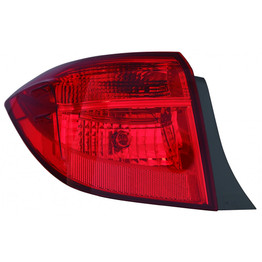 For Toyota Corolla / SE / XLE / XSE Tail Light Assembly Outer 2017 2018 2019 LED (CLX-M0-312-19B8L-AS-R-CL360A55-PARENT1)