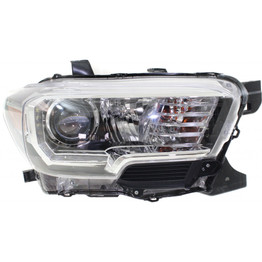For Toyota Tacoma Headlight 2016 2017 2018 | w/ LED Daytime Running Light | w/ Halogen Fog Lights | CAPA (CLX-M0-USA-REPTY100142Q-CL360A70-PARENT1)