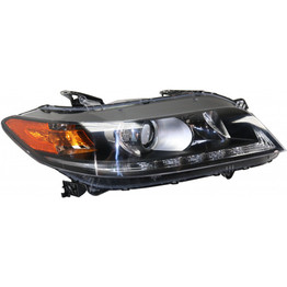 For Honda Accord Headlight Assembly 2013 2014 2015 | Halogen | 6 Cyl | Coupe | CAPA (CLX-M0-USA-REPH100362Q-CL360A70-PARENT1)