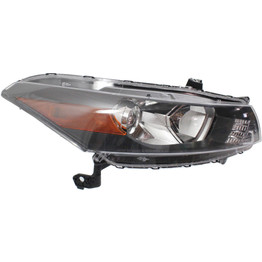 For Honda Accord Headlight Assembly 2008 09 10 11 2012 | Halogen | Raised Contour | Turn Signal | Coupe (CLX-M0-USA-REPH100308-CL360A70-PARENT1)