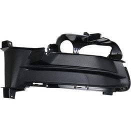 For Ford Mustang Fog Light Cover 2015 2016 2017 | Opening Cover | Plastic | Convertible / Coupe | Black (CLX-M0-USA-REPF108636-CL360A70-PARENT1)