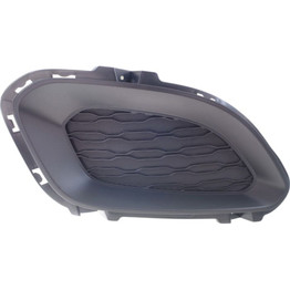 For Kia Rio Fog Light Cover 2012 13 14 2015 | Grille Bezel | umper Cover | Plastic | Hatchback | Primed (CLX-M0-USA-REPK108610-CL360A70-PARENT1)