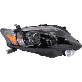 For Lexus RX350 Headlight Assembly 2010 2011 2012 | Halogen | Black Interior (CLX-M0-USA-REPL100138-CL360A70-PARENT1)