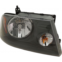 For Ford F-150 Headlight Assembly 2007 2008 CAPA | Halogen | w/o Chrome Trim | Medium Gray (CLX-M0-USA-REPF100130Q-CL360A70-PARENT1)