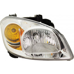 For Chevy Cobalt Headlight 2005 06 07 2008 Halogen | Clear Lens | w/ Bracket (CLX-M0-USA-C100160-CL360A70-PARENT1)