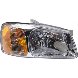 For Hyundai Accent Headlight Assembly 2000 2001 2002 Halogen Type | Hatchback/Sedan (CLX-M0-USA-20-6046-00-CL360A70-PARENT1)