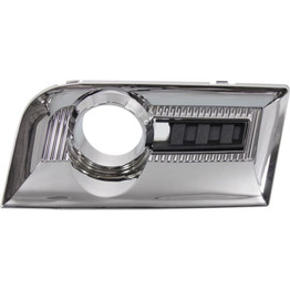 For GMC Terrain Fog Light Cover 2010 11 12 13 14 2015 | Bezel | Chrome | Excludes Denali Model | DOT / SAE Compliance (CLX-M0-USA-REPG018902-CL360A70-PARENT1)
