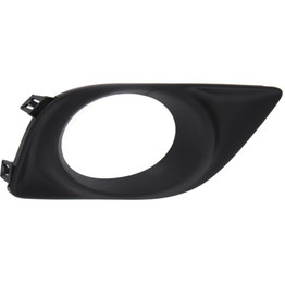 For Nissan Versa Fog Light Cover 2012 2013 2014 | Sedan | Textured Black | DOT / SAE Compliance (CLX-M0-USA-REPN108630-CL360A70-PARENT1)