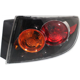 For Mazda 3 Outer Tail Light Assembly 2004 2005 2006 Sport Type Bumper | Sedan (CLX-M0-USA-M730152-CL360A70-PARENT1)