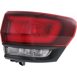 For Jeep Grand Cherokee Outer Tail Light Assembly 2014 15 16 17 2018 SRT Model (CLX-M0-USA-REPJ730148-CL360A70-PARENT1)