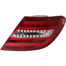 For Mercedes-Benz C300 Tail Light Assembly 2012 2013 2014 Coupe / Sedan (CLX-M0-USA-REPM730326-CL360A71-PARENT1)