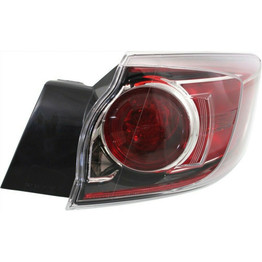 For Mazda 3 Tail Light Assembly 2010 2011 2012 2013 Halogen/Standard Type | Hatchback (CLX-M0-USA-REPM730196-CL360A70-PARENT1)
