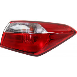 For Kia Forte Tail Light Assembly 2014 2015 2016 | Outer | Halogen | CAPA (CLX-M0-USA-REPK730150Q-CL360A70-PARENT1)