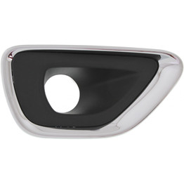 For Jeep Grand Cherokee Fog Light Cover 2014 2015 2016 | Black & Chrome | w/ Chrome Trim | Excludes SRT Model | DOT / SAE Compliance (CLX-M0-USA-REPJ108002-CL360A70-PARENT1)