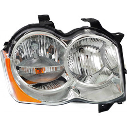 For Jeep Grand Cherokee Headlight Assembly 2008 2009 2010 | Halogen (CLX-M0-USA-REPJ100106-CL360A70-PARENT1)