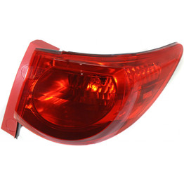 For Chevy Traverse Tail Light Assembly 2009 10 11 2012 | Outer | Red Lens (CLX-M0-USA-REPC730124-CL360A70-PARENT1)