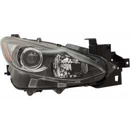 For 2014-2016 Mazda 3 Headlight CAPA Certified Lens and Housing Only ;Halogen (CLX-M0-20-9524-01-9-PARENT1)