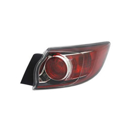 For Mazda 3 Hatchback Outer Tail Light 2010 11 12 2013 Halogen (CLX-M0-11-11970-00-CL360A55-PARENT1)