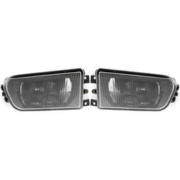 For BMW 528i / 540i Sedan/Wagon Fog Light 1998 1999 2000 Pair Driver and Passenger Side For BM2592115 | 63 17 8 377 941 (PLX-M0-19-0016-00-CL360A55)