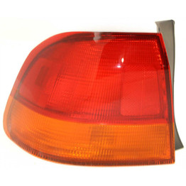 For 1996-1998 Honda Civic Rear Tail Light Assembly Unit 4dr Sedan Quarter Panel Mounted (CLX-M0-HD140-U000L-PARENT1)