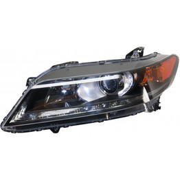 For Honda Accord Coupe 2013 2014 2015 Headlight Assembly 6 Cyl Halogen DOT Certified (CLX-M1-316-1169L-AFN2-PARENT1)