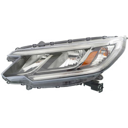 For Honda CRV 2015 2016 Headlight Assembly LX w/o LED Daytime Running Lights DOT Certified (CLX-M1-316-1172L-AF2-PARENT1)