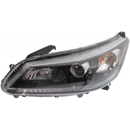 For Honda Accord Sedan 2013 2014 Headlight Assembly Halogen CAPA Certified (CLX-M1-316-1167L-AC2-PARENT1)