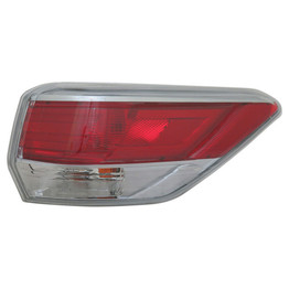 For 2014-2016 Toyota Highlander Tail Light CAPA Certified Bulbs Included (CLX-M0-11-6676-00-9-PARENT1)
