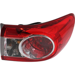 For 2011-2013 Toyota Corolla Tail Light DOT Certified Bulbs Included (CLX-M0-11-6364-00-1-PARENT1)