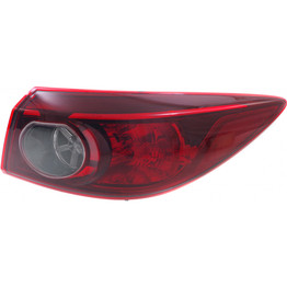 For 2014-2016 Mazda 3 Tail Light DOT Certified Bulbs Included; For Sedan; Bulb Type (CLX-M0-11-6874-00-1-PARENT1)