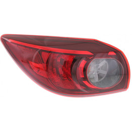 For Mazda 3 Hatchback 2014-2016 Tail Light Assembly Inner Outer CAPA Certified (CLX-M1-315-1940L-AC-PARENT1)