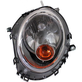 For Mini Cooper Clubman R55 2008-2013/Cooper Coupe R58/Cooper Roadster R59 2012-14/Cooper/Cooper S Conv 2009-2014 Headlight Assembly Yellow Indicator CAPA Certified (CLX-M1-381-1103L-AFY-PARENT1)