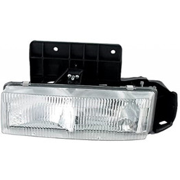 For 1995-2005 Chevy Astro Headlight includes mounting panel (CLX-M0-GM129-B101L-PARENT1)