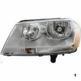 For 2008-14|Dodge Avenger Headlight (CLX-M0-CS259-B001L-PARENT1)