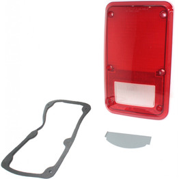 For 1978-1980 Dodge B100 Tail Light Lens Only Includes Gasket (CLX-M0-11-1436-02-PARENT1)