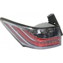 KarParts360: For 2011 2012 2013 2014 LEXUS CT200h Tail Light Assembly (CLX-M0-TY1299-U110L-CL360A1-PARENT1)