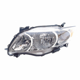 KarParts360: For 2009 10 TOYOTA COROLLA Headlight Assembly w/Bulbs (CLX-M0-TY1056-B001L-CL360A1-PARENT1)