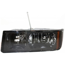 KarParts360: For 2002 03 04 05 2006 Chevy Avalanche 1500 Headlight Assembly w/ Bulbs (CLX-M0-GM237-B001L-CL360A1-PARENT1)