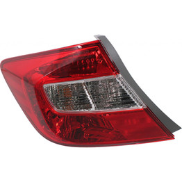 KarParts360: For 2012 Honda Civic Tail Light Assembly w/Bulbs (CLX-M0-HD594-B000L-CL360A1-PARENT1)
